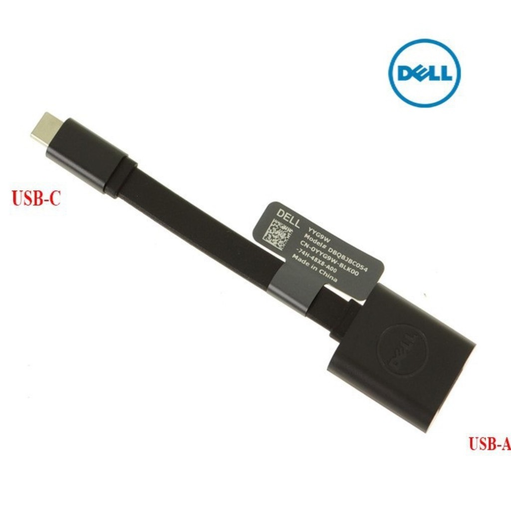 Cáp chuyển Type C ra USB 3.0 DELL chính hãng