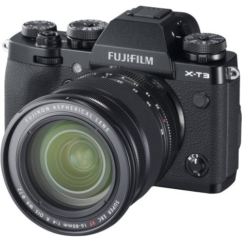 Máy ảnh Fujifilm X-T3 ww + Lens XF 16-80mm F/4 (Black,USB Charging)